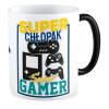 kubek SUPER CHŁOPAK - SUPER GAMER magiczny